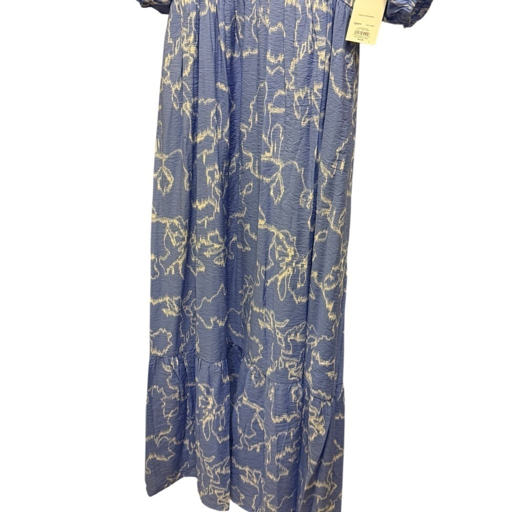 Nine West Blue and White Maxi Dress - Picture 6 of 16